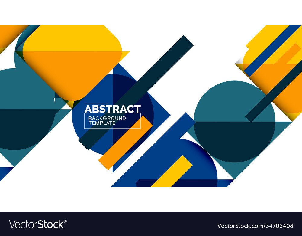 Clean minimal geometric abstract background