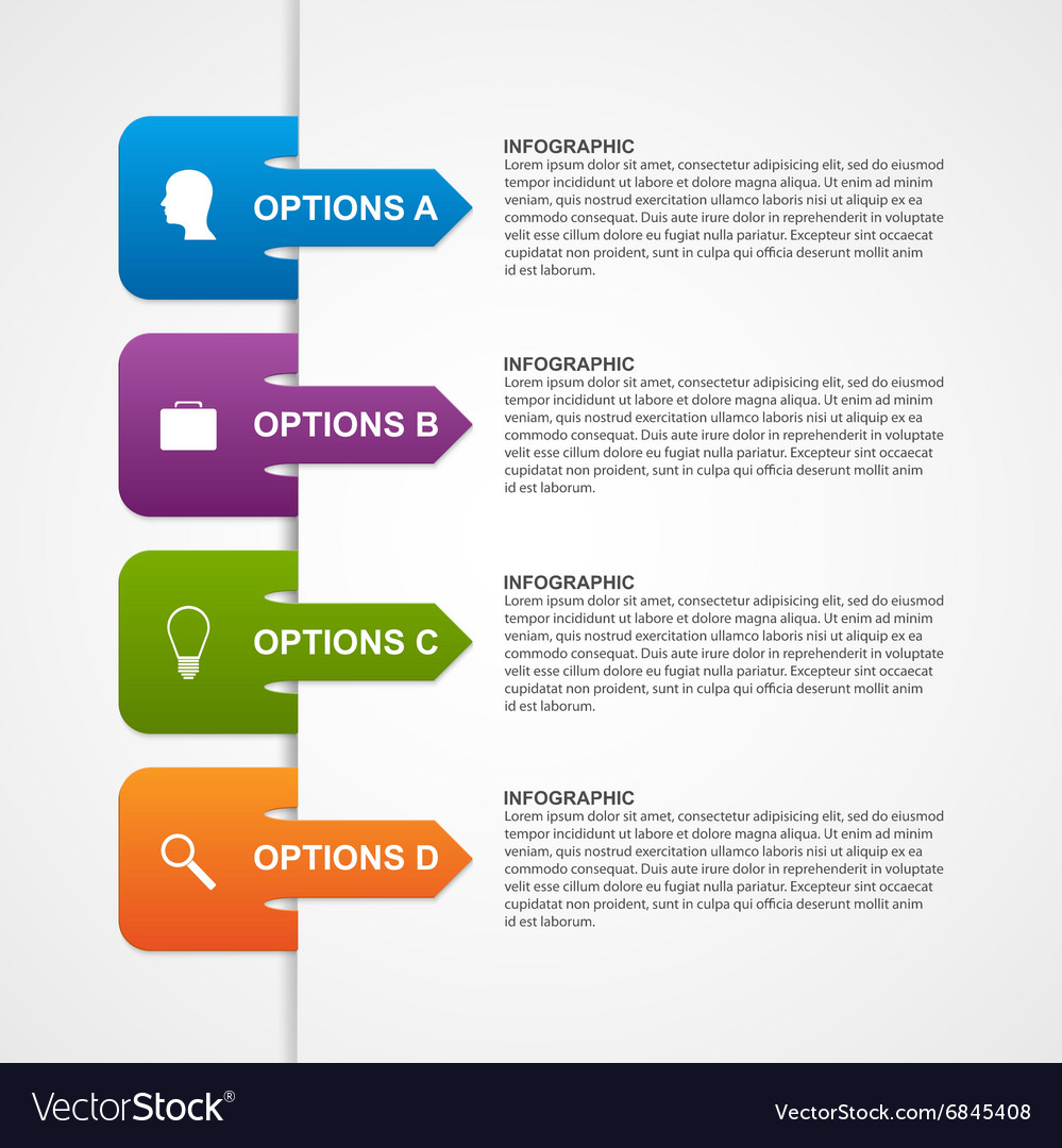 Modern Abstract Infographic Elements