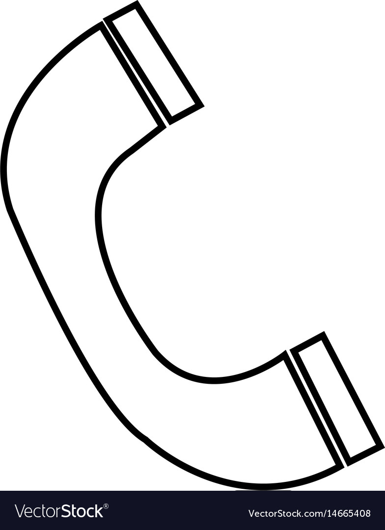 Phone handset icon