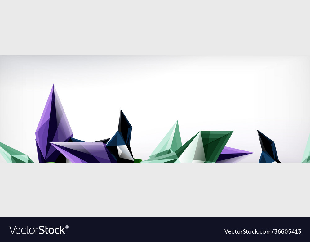 3d triangles and pyramids abstract vector image 3d triangles and pyramids abstract