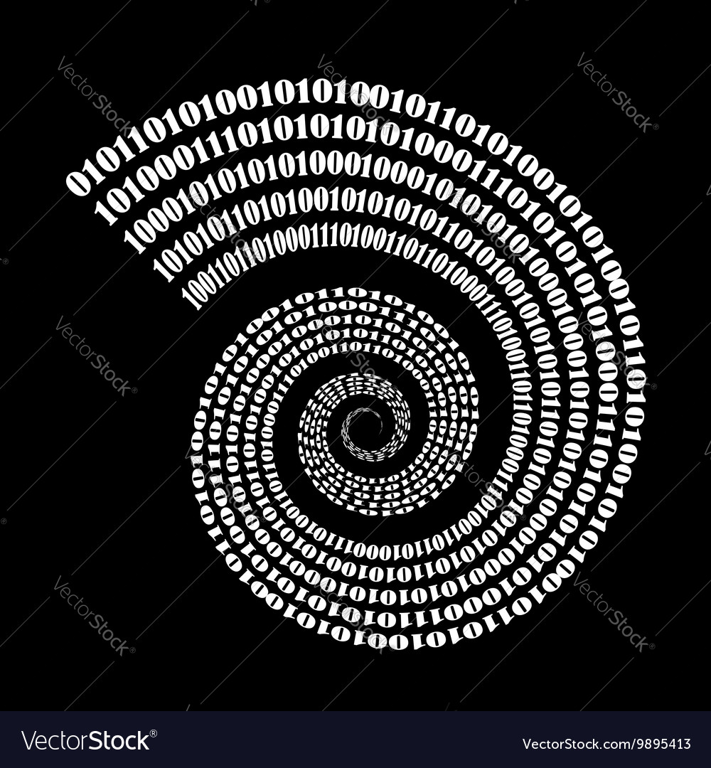 Binary code background numbers concept