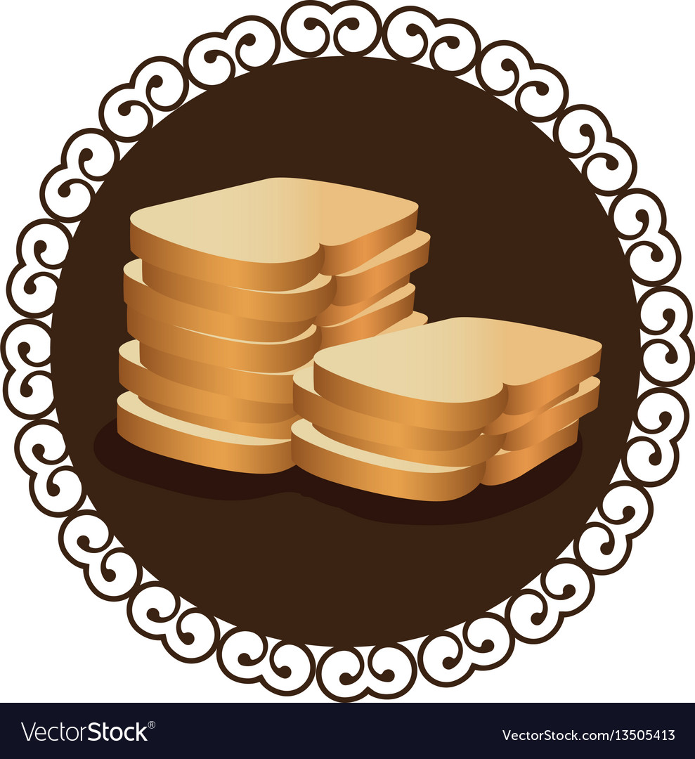 Decorative frame with realistic picture stack