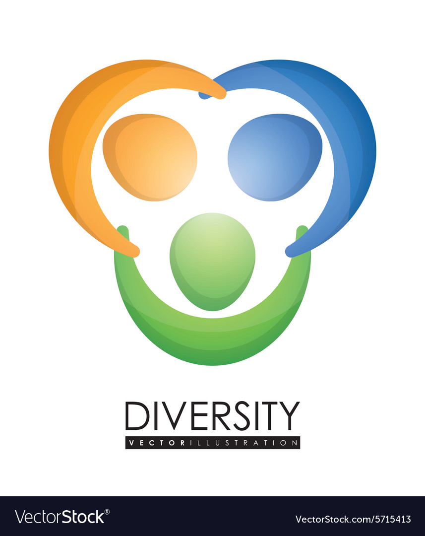 Diversity people design eps 10