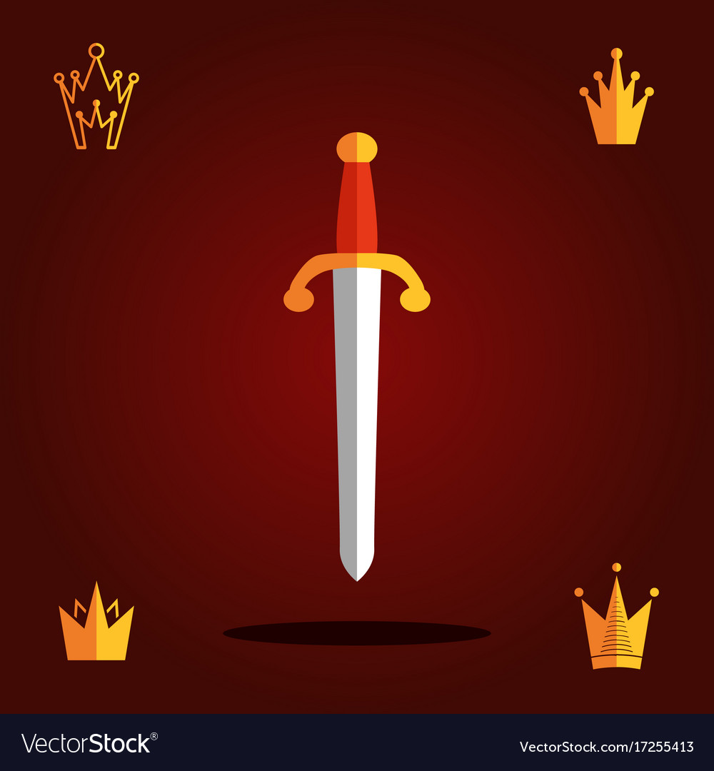 Sword flat icon