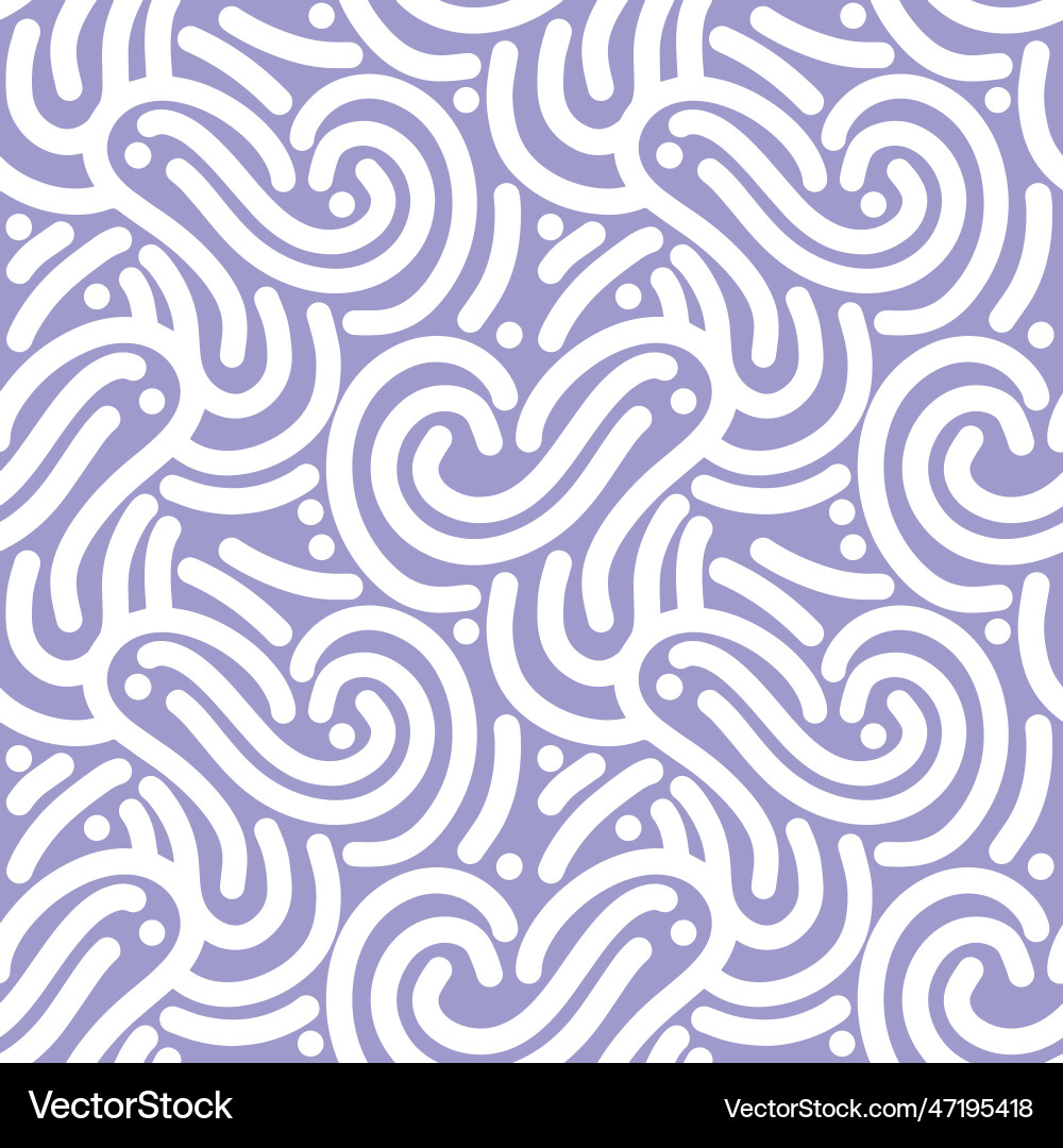 Abstract line seamless pattern repeat purple Vector Image