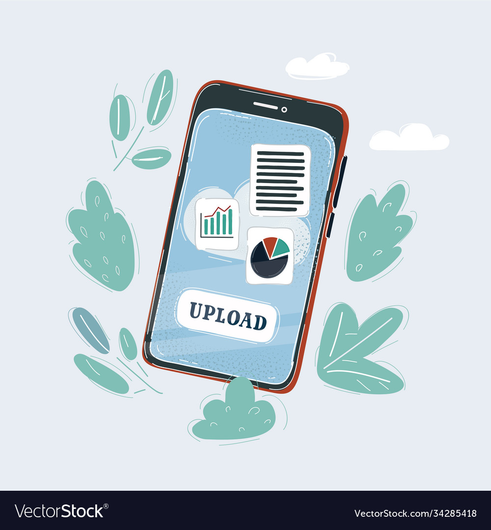 File hosting storage cloude vector image File hosting storage cloude