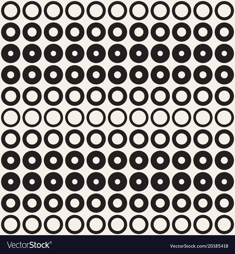 Halftone circles seamless pattern abstract