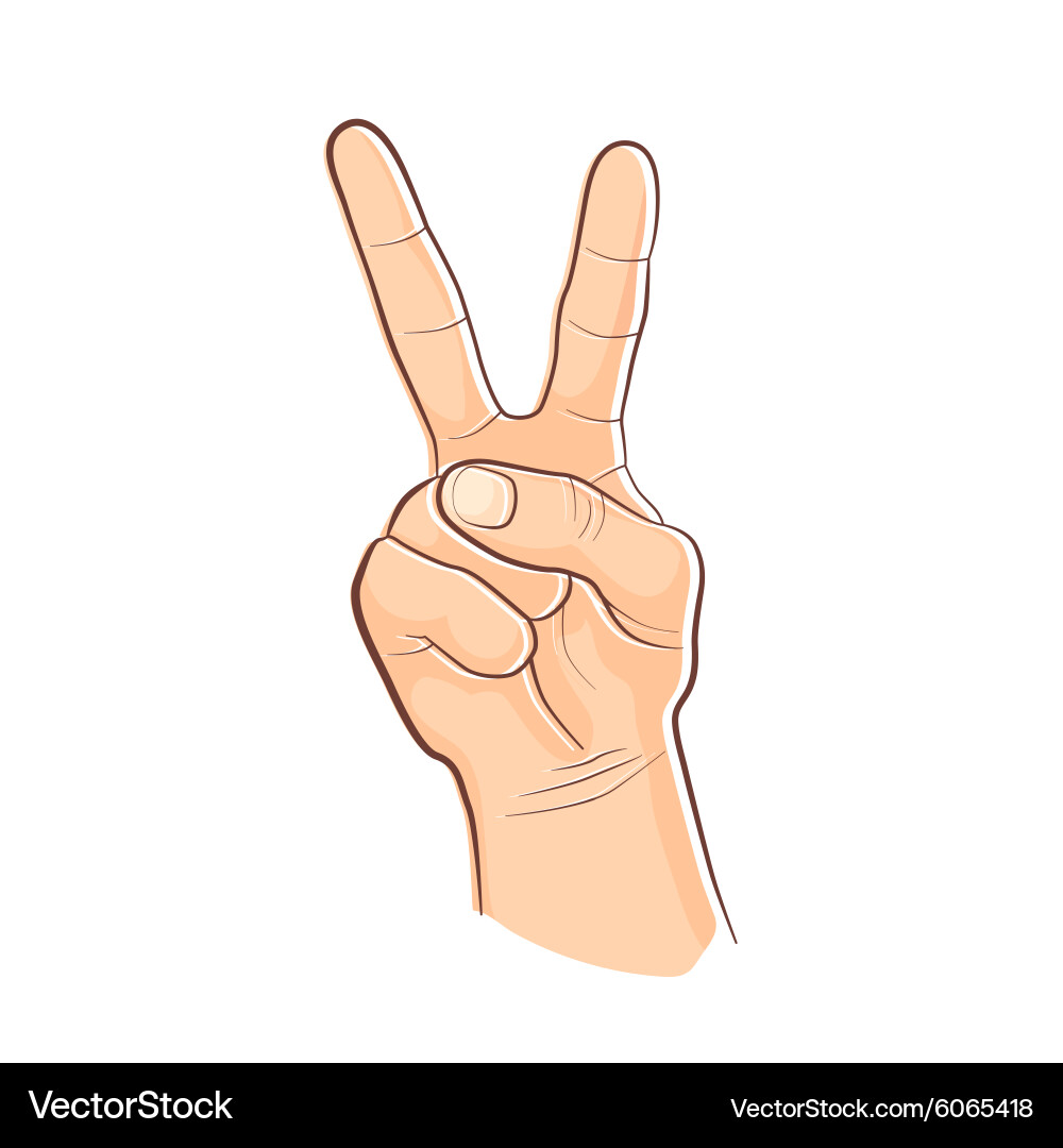 Human gestures Royalty Free Vector Image - VectorStock