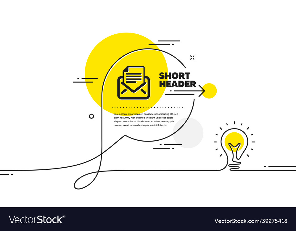 Mail correspondence icon read message sign vector image Mail correspondence icon read message sign