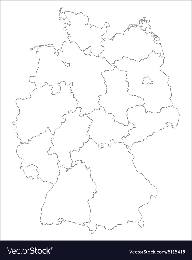 Map of germany