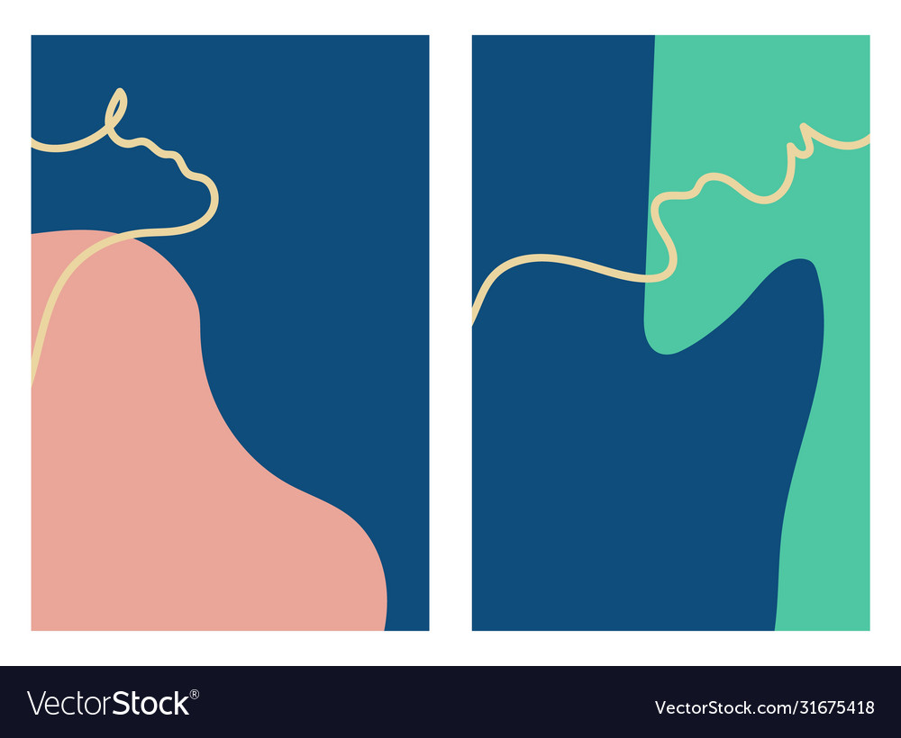 Rectangular vertical two-color background vector image Rectangular vertical two-color background