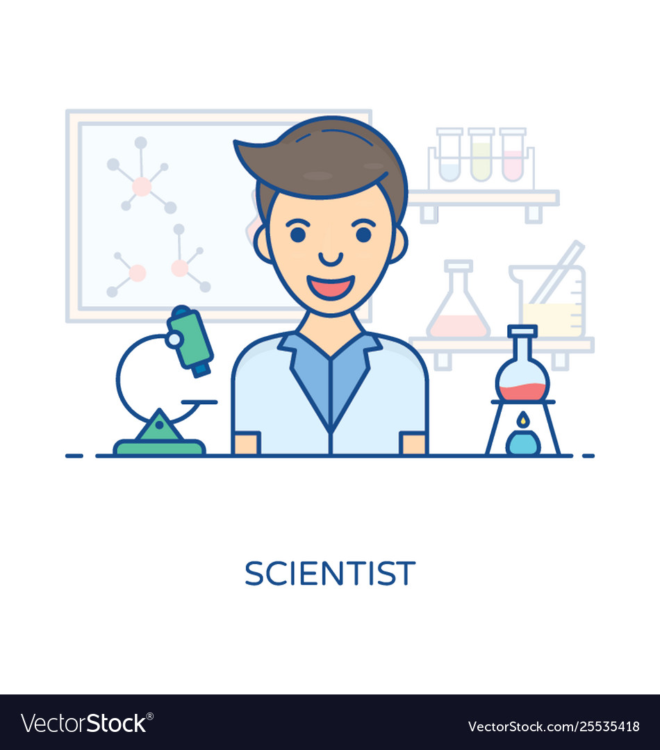 Young scientist avatar