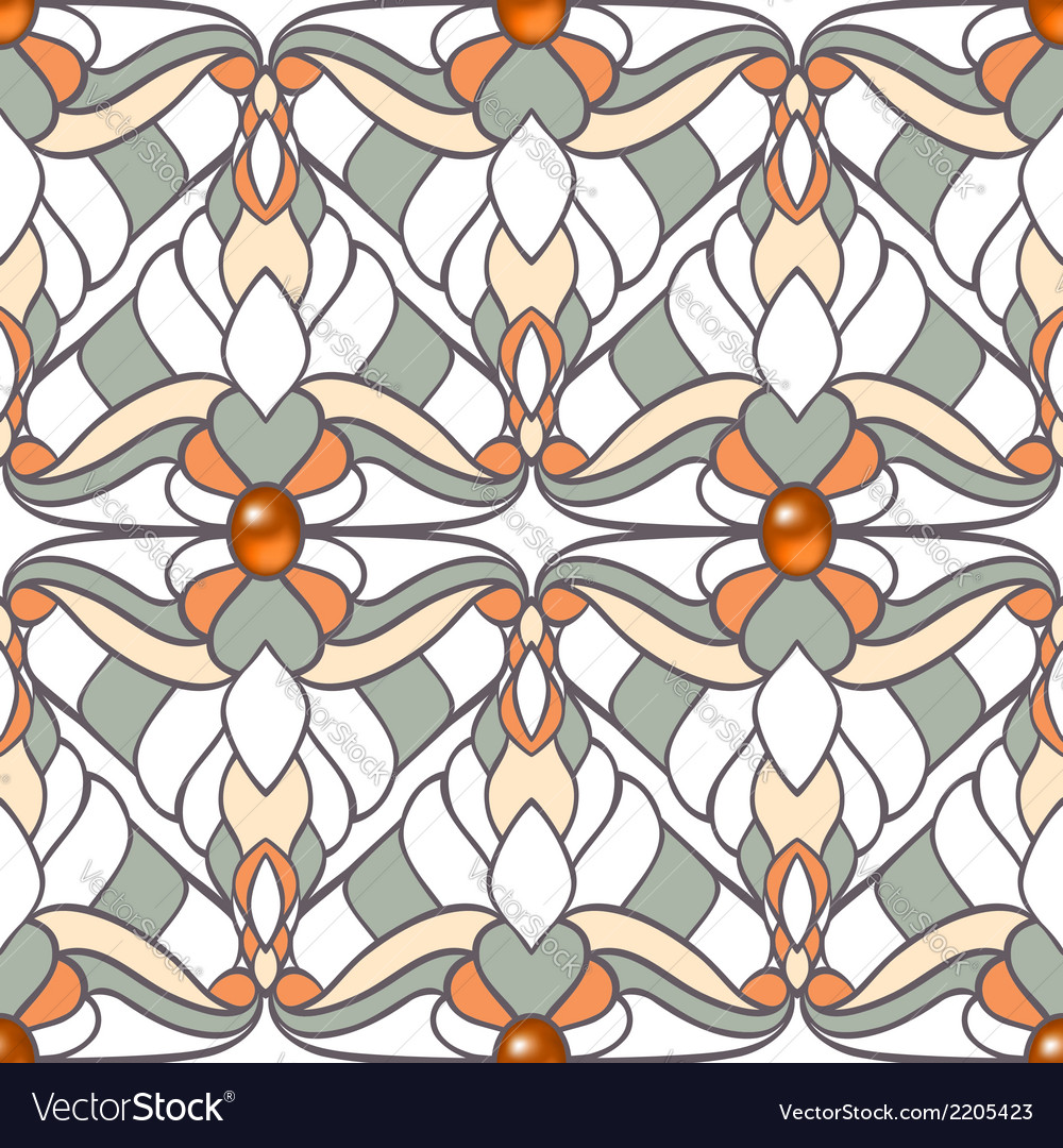 Abstract multicolored seamless pattern