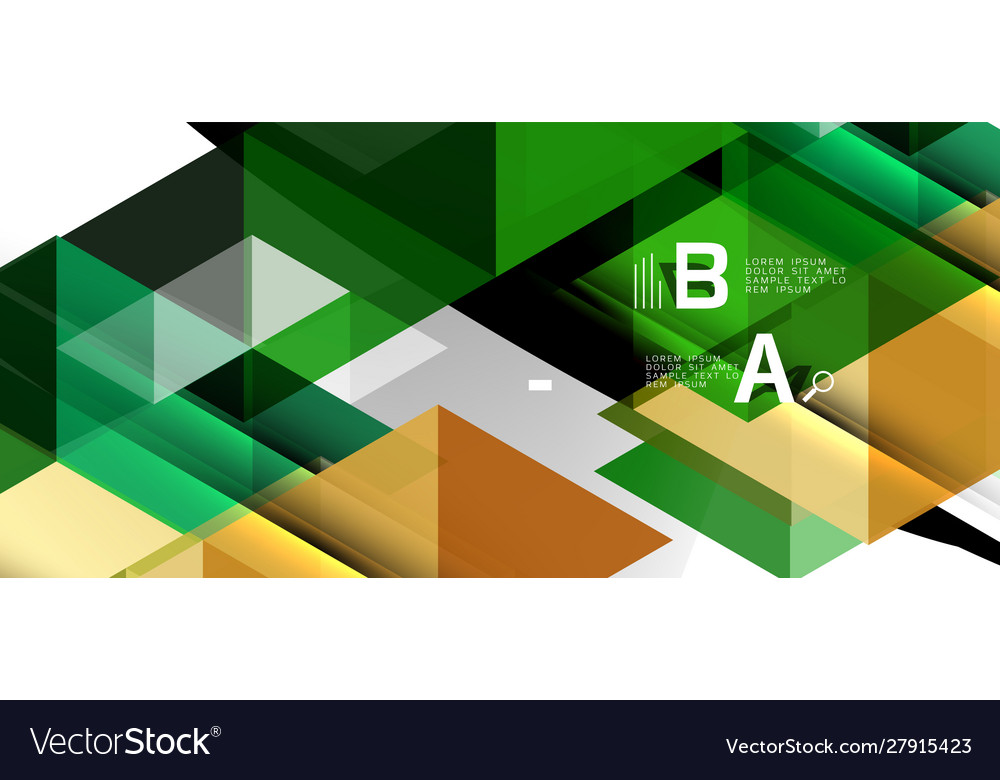 Abstract triangle pattern colorful backdrop vector image Abstract triangle pattern colorful backdrop