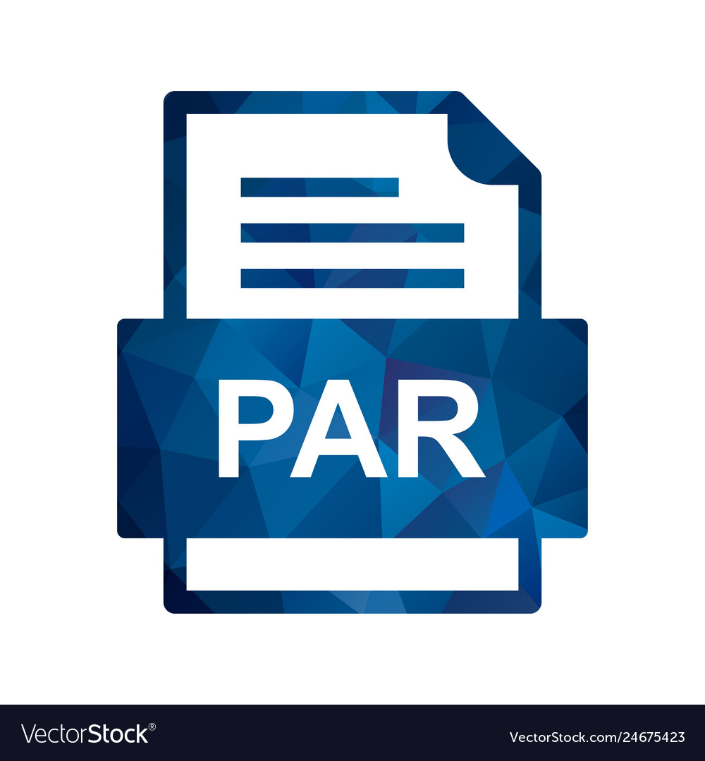 Par file document icon