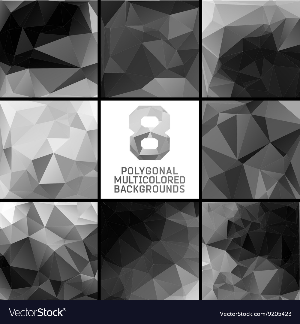 Polygonal triangles and space background