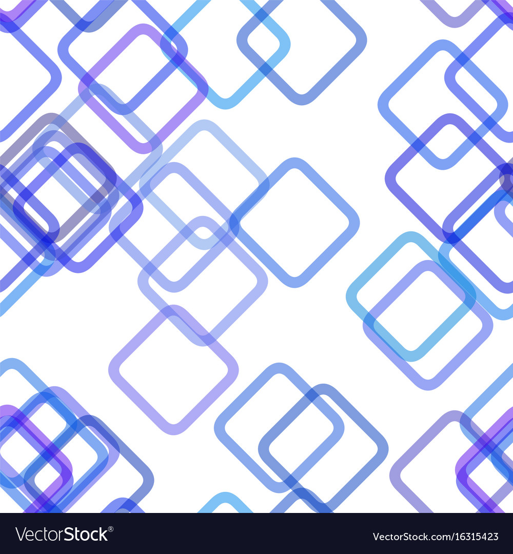 Seamless square background pattern