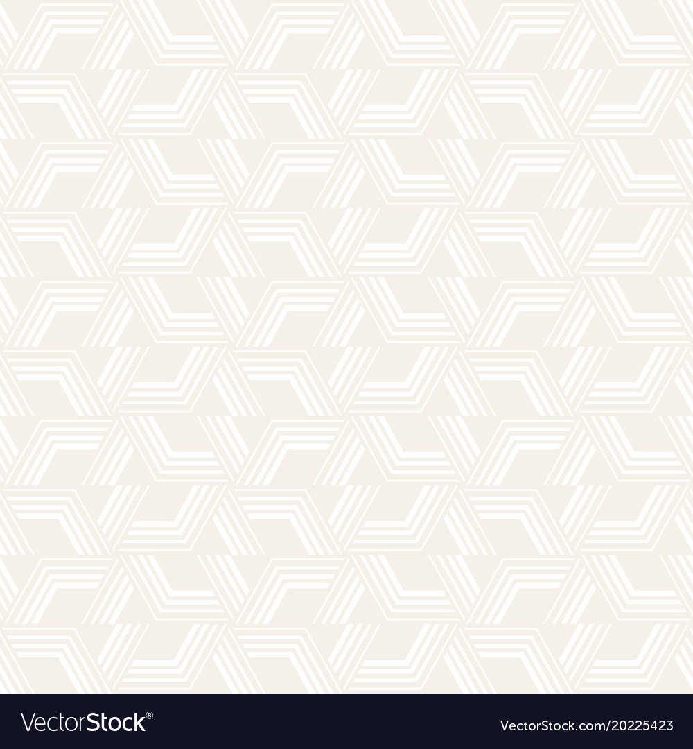 Subtle Hexagonal Stripes Pattern