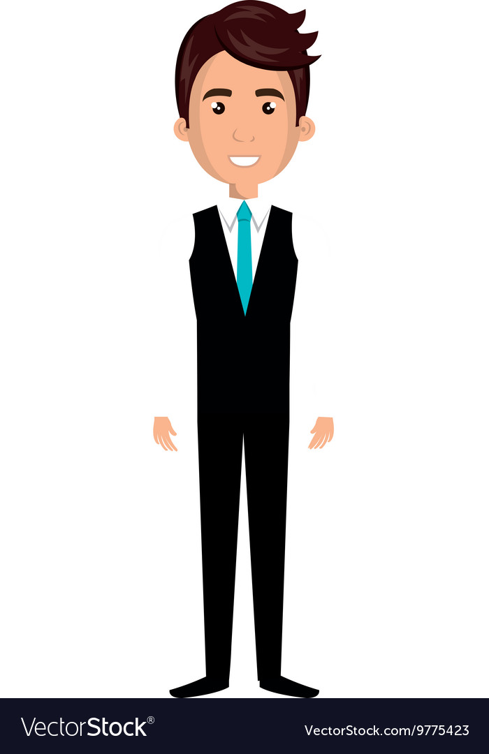 Young male cartoon design Royalty Free Vector Image