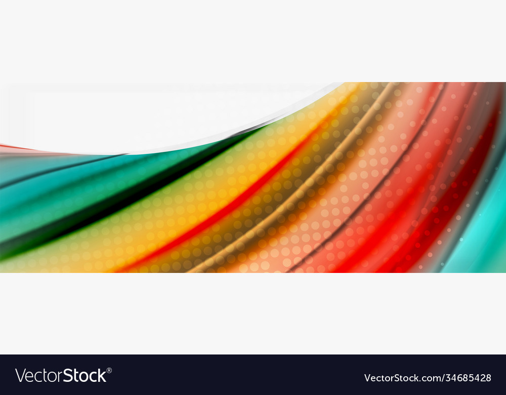 Abstract background smooth flowing lines blurred vector image Abstract background smooth flowing lines blurred
