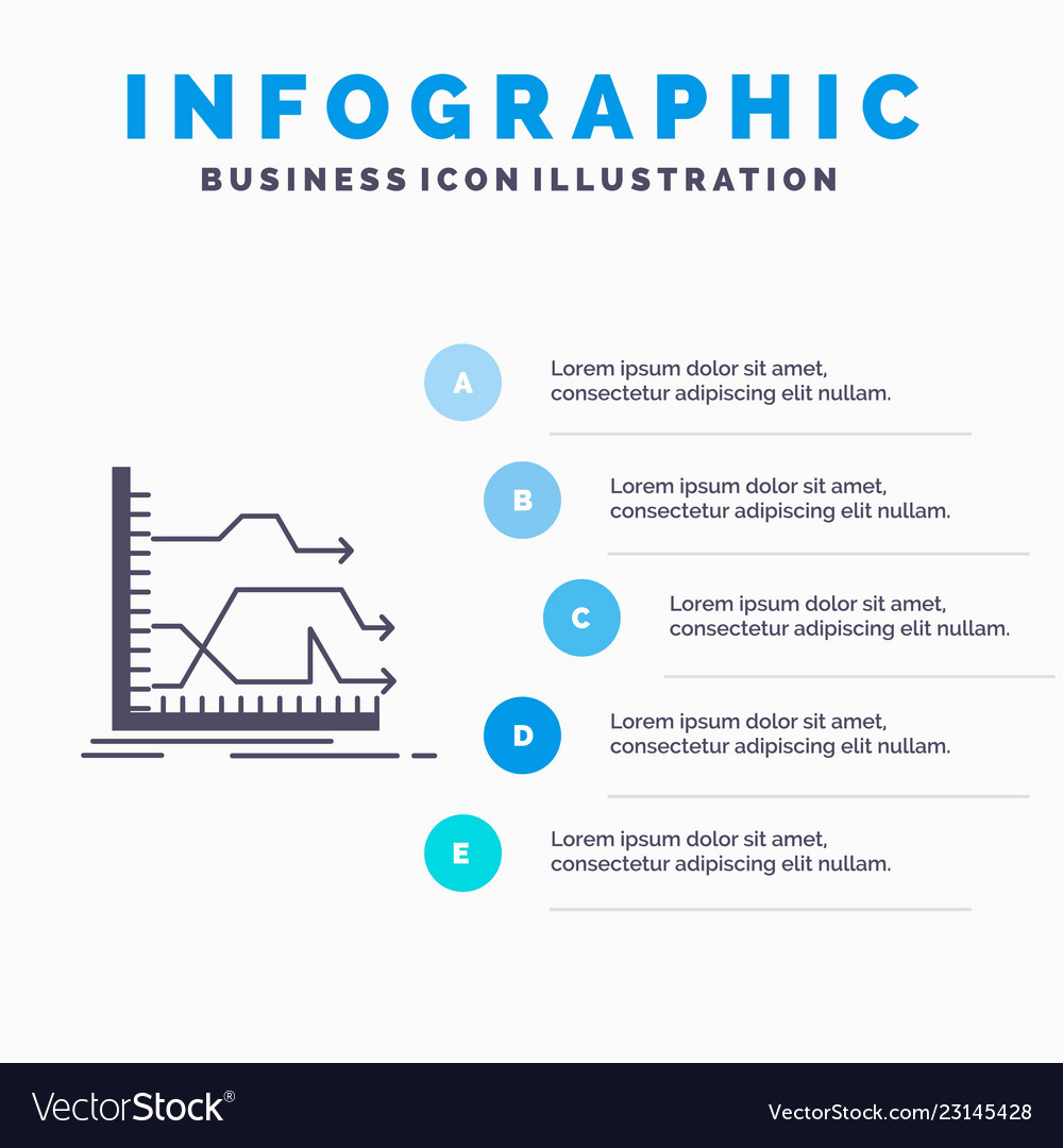 Arrows forward graph market prediction vector image Arrows forward graph market prediction