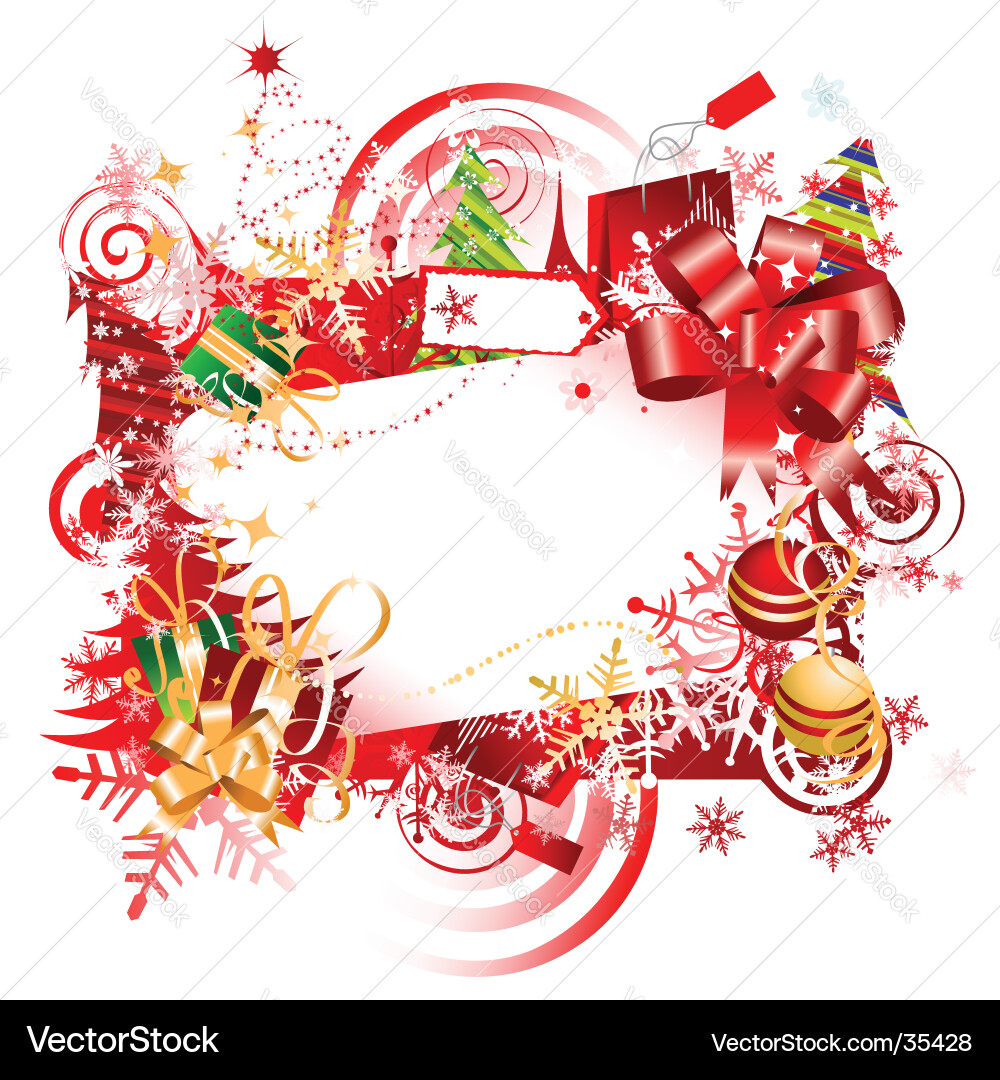 Christmas background Royalty Free Vector Image