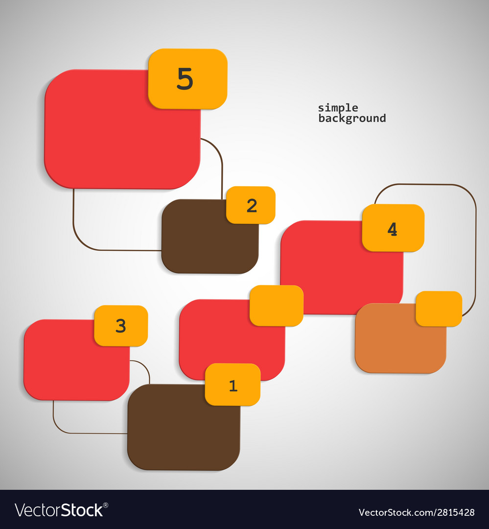 Colored elements for text and symbols