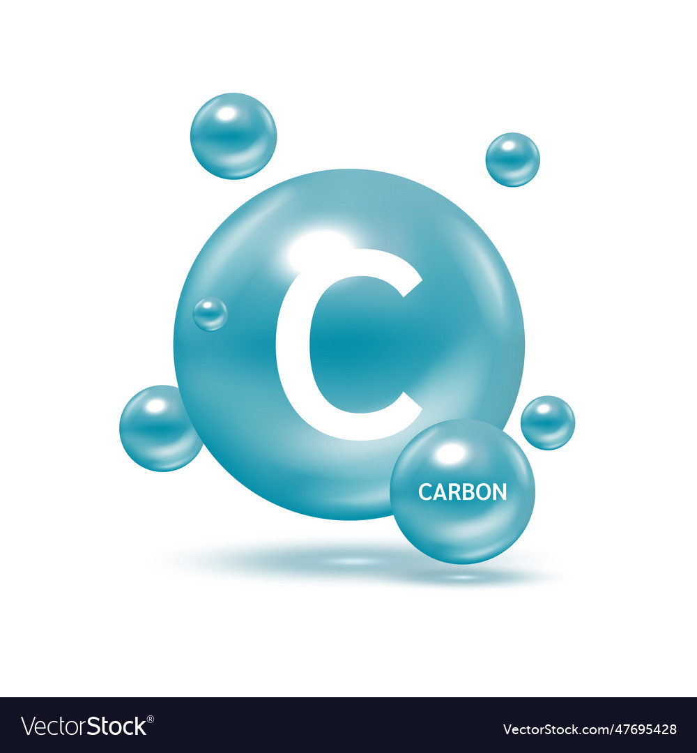 Crabon molecule models Royalty Free Vector Image