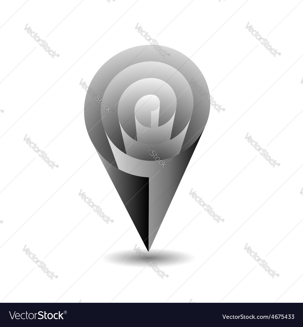 Ribbon scroll with shadow