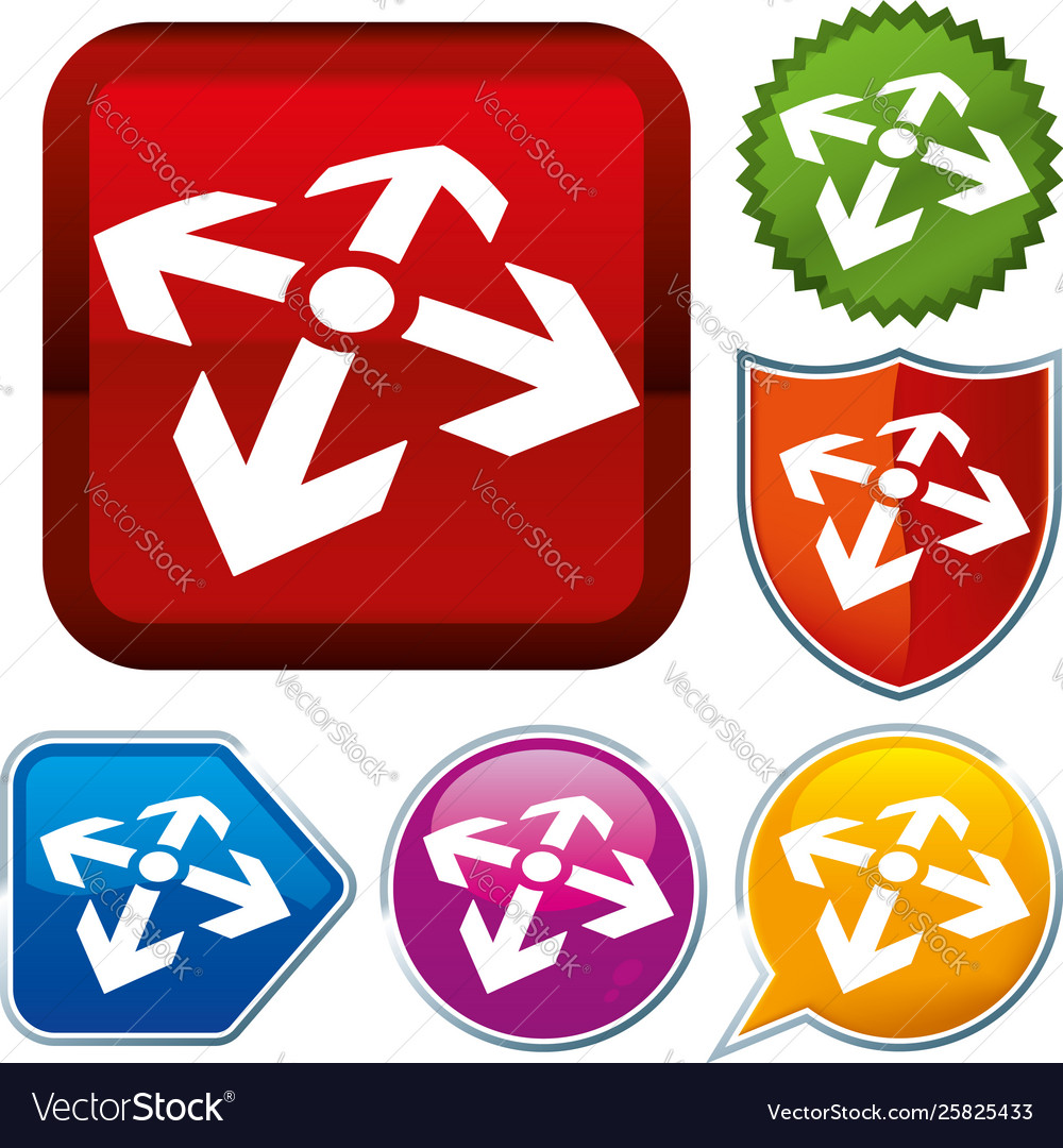 Set shiny icon series on buttons start point