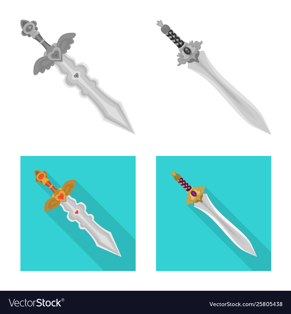 Design game and armor icon set