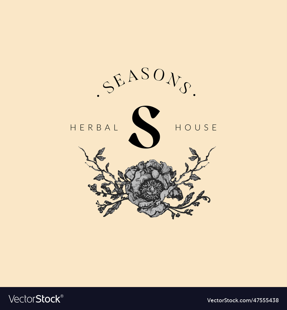 Floral Logo Pack - Hand Drawn Botanical