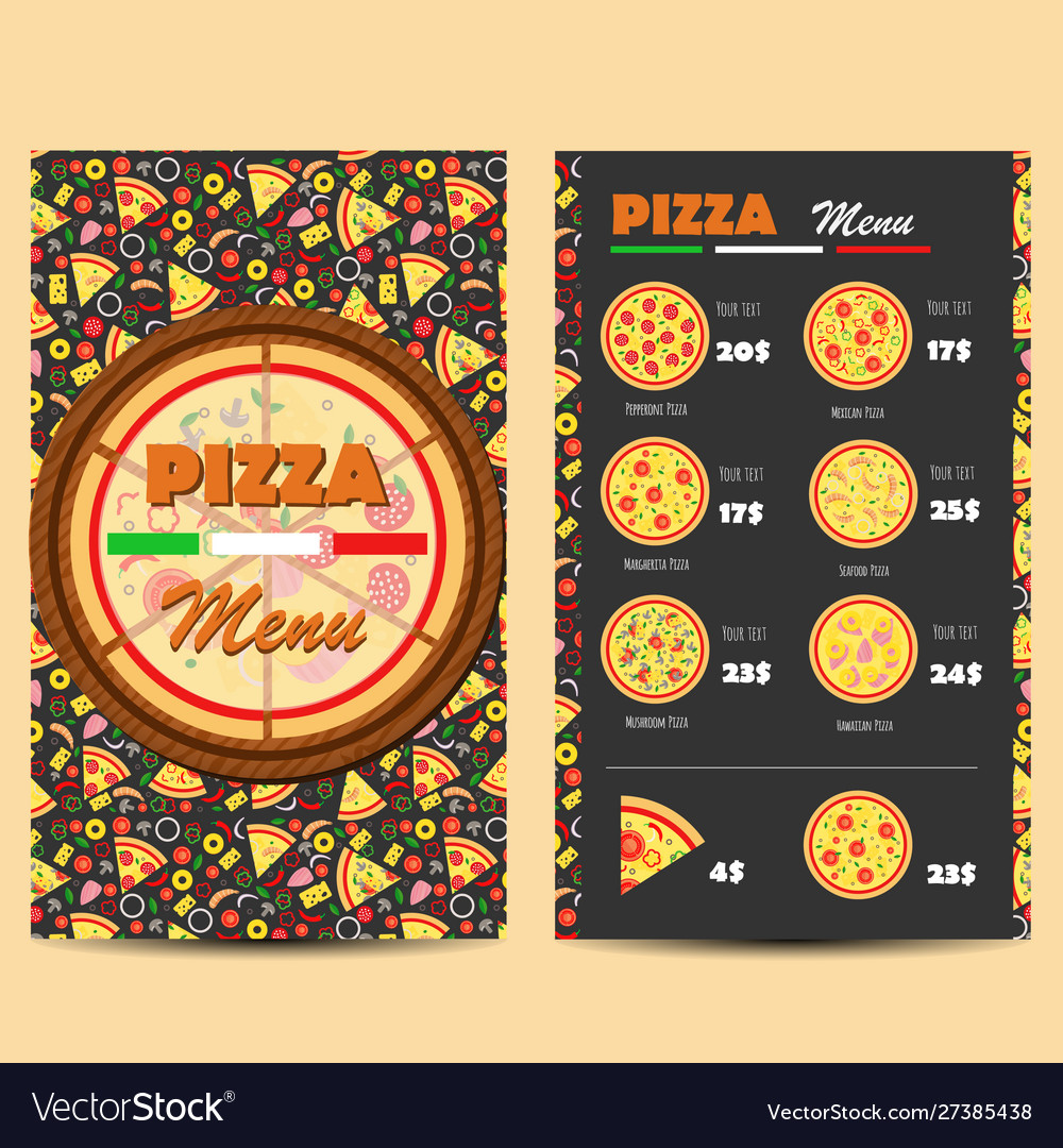 Pizza11 Royalty Free Vector Image - VectorStock