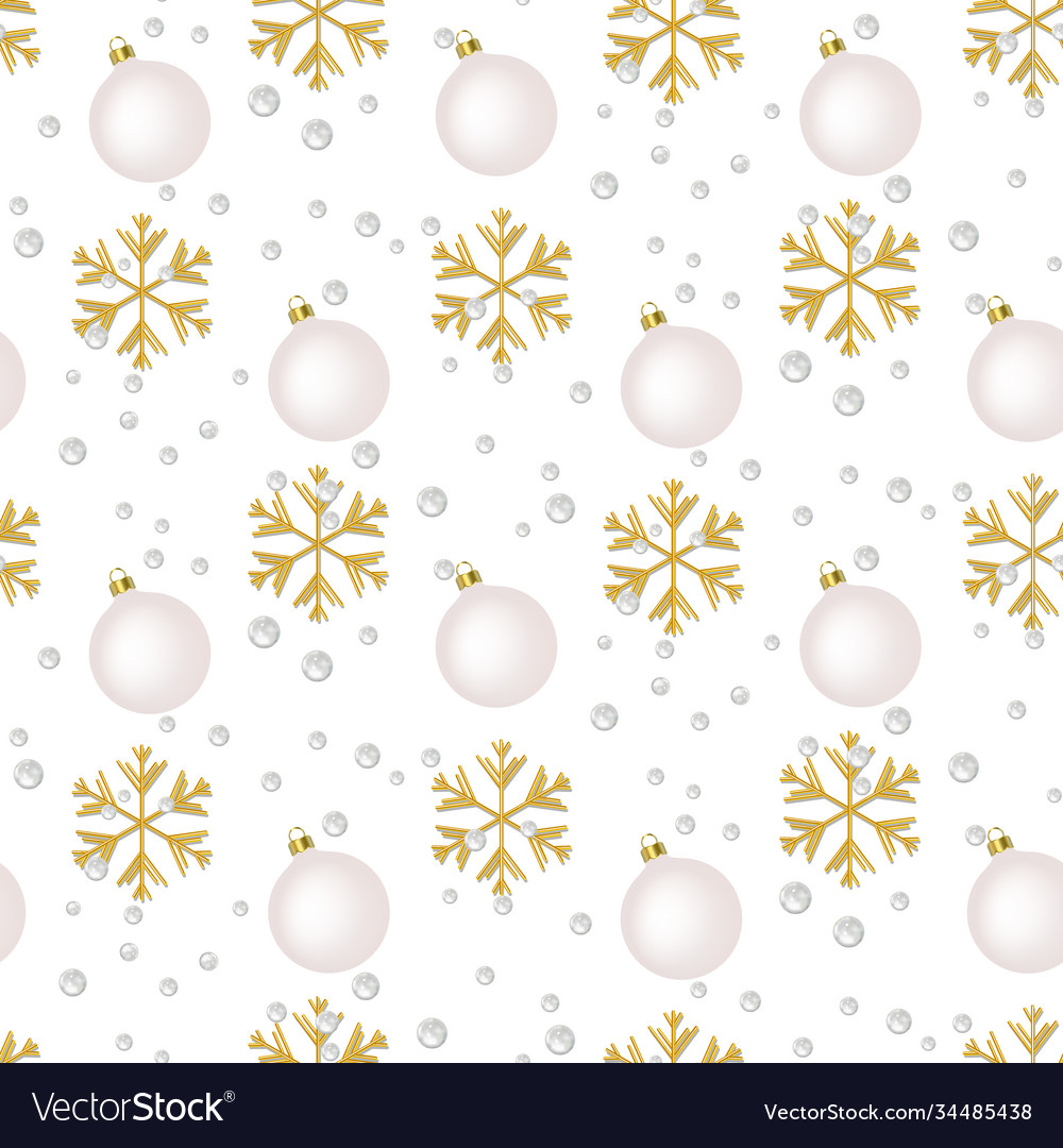 Seamless christmas and new year background