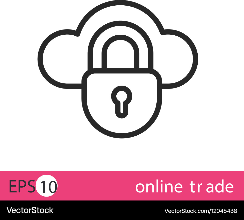 Sign isolated black Royalty Free Vector Image - VectorStock