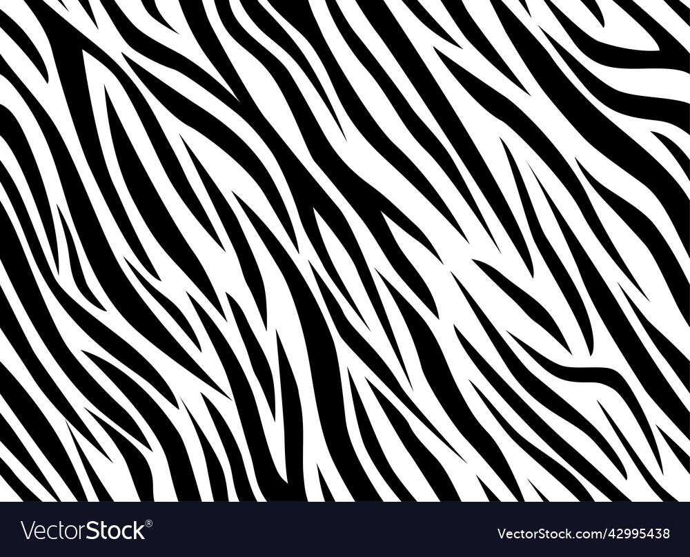 Zebra abstract seamless pattern colorful stripes vector image Zebra abstract seamless pattern colorful stripes