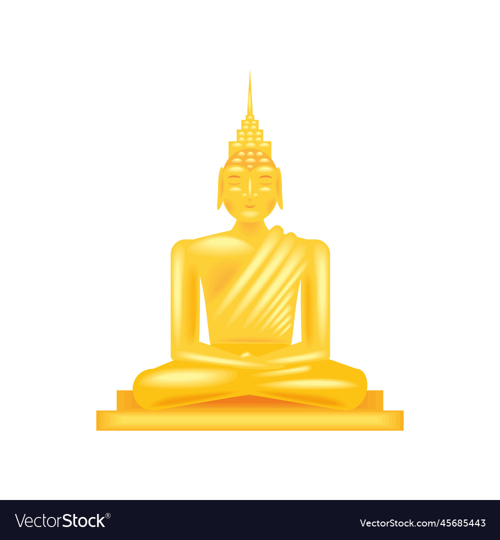 buddha goldene Statue