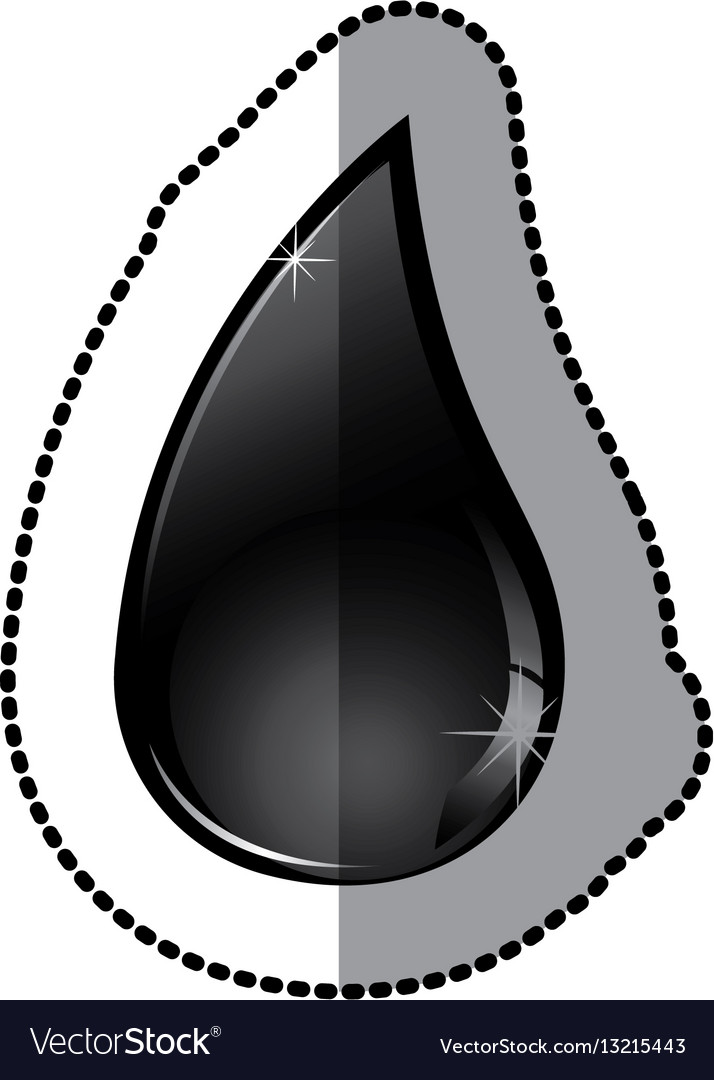 Drop gasoline icon stock