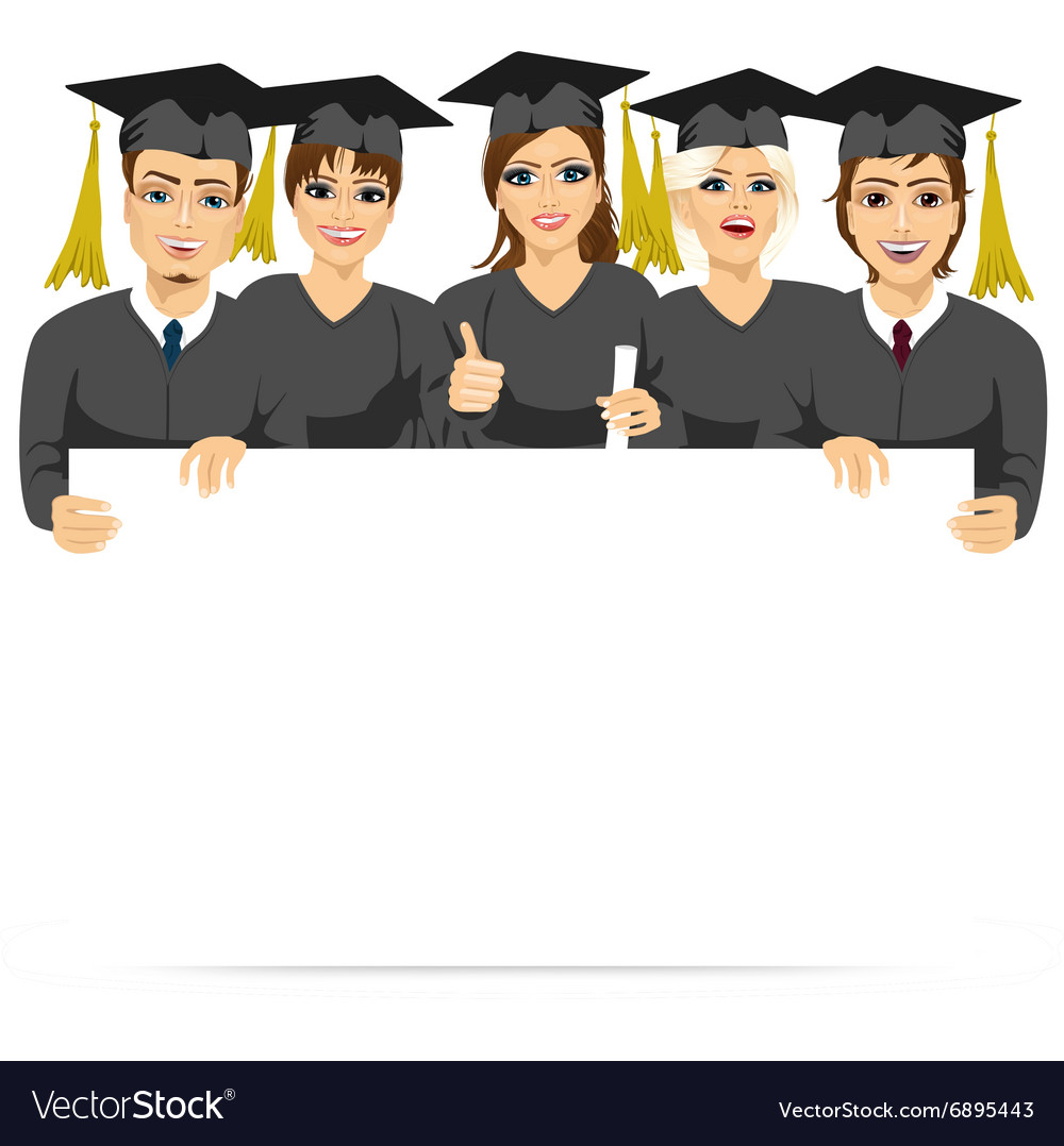 Will This Student Graduate White And >> Graduate Students Holding A White Board Royalty Free Vector Will This Student Graduate White And >> Graduate Students Holding A White Board Royalty Free Vector
