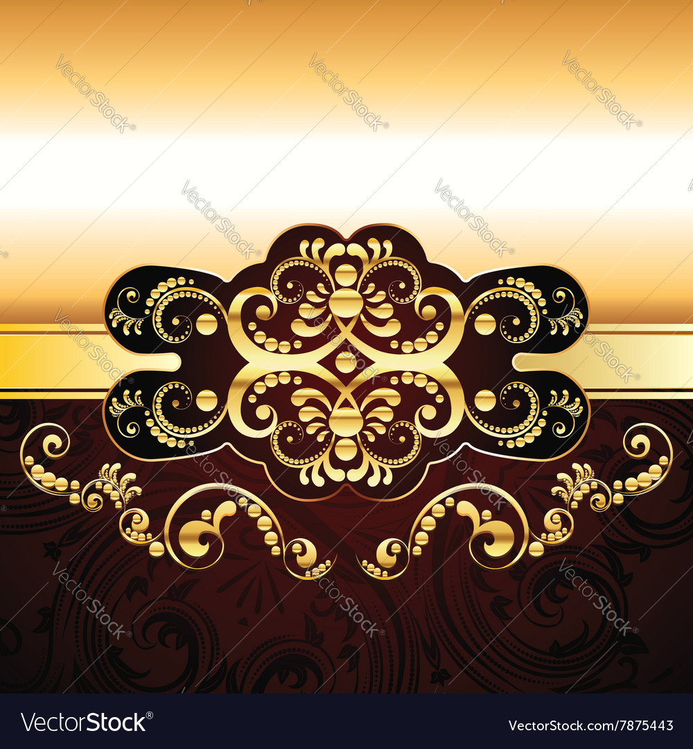 Red decorative background Royalty Free Vector Image