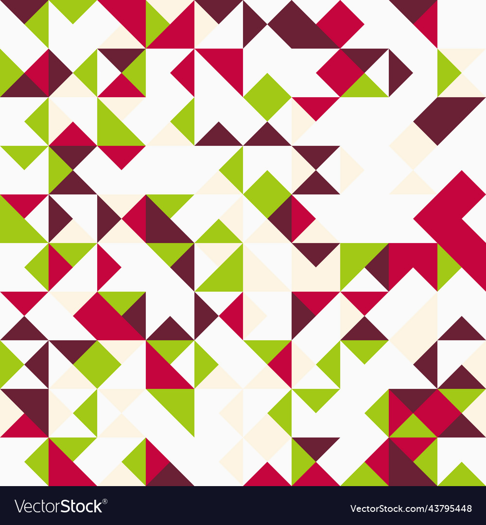 Abstract colored triangles backgroundtemplate vector image Abstract colored triangles backgroundtemplate