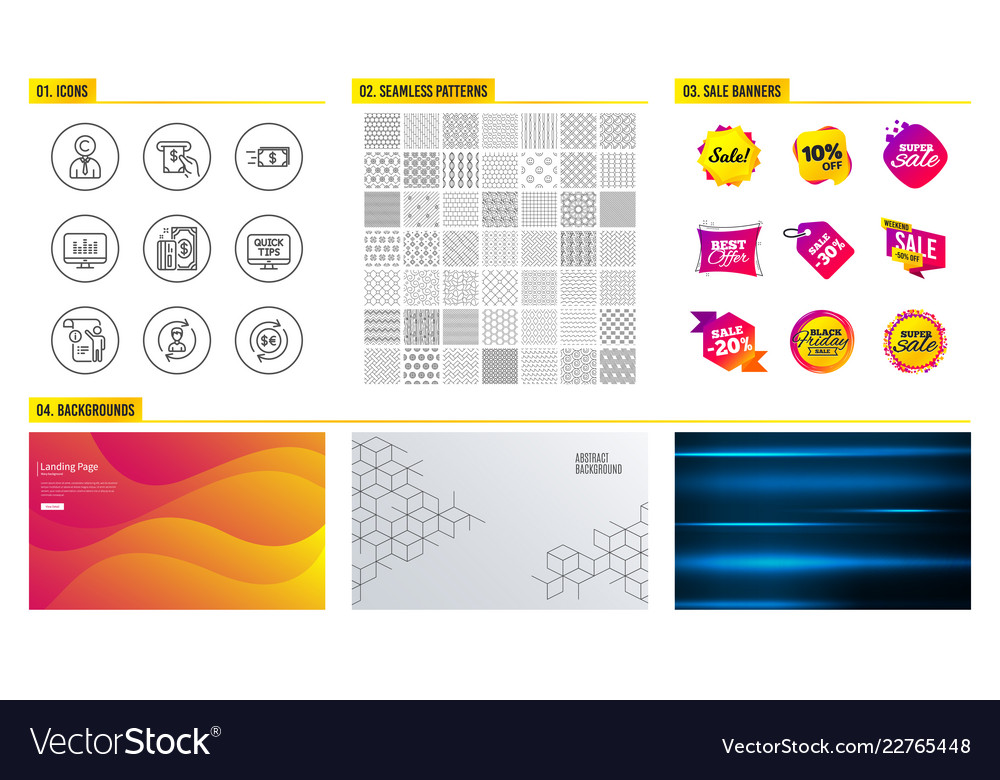 Copyrighter human resources and web tutorials vector image Copyrighter human resources and web tutorials