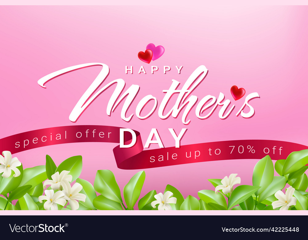 Mothers day special sale Royalty Free Vector Image