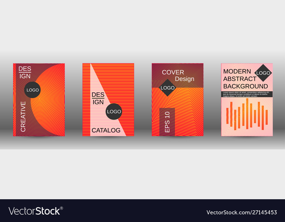 Creative backgrounds with abstract gradient linear