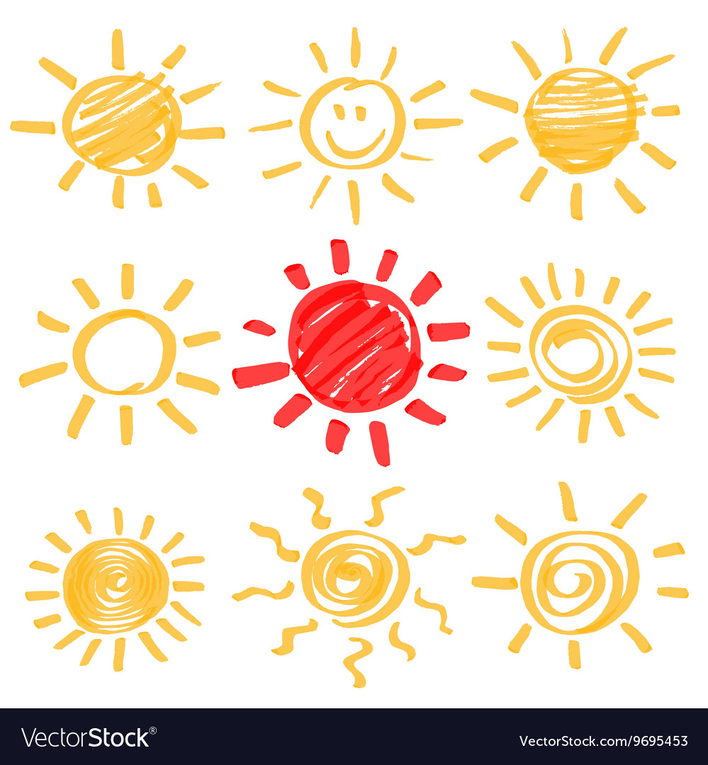 Highlighter sun set