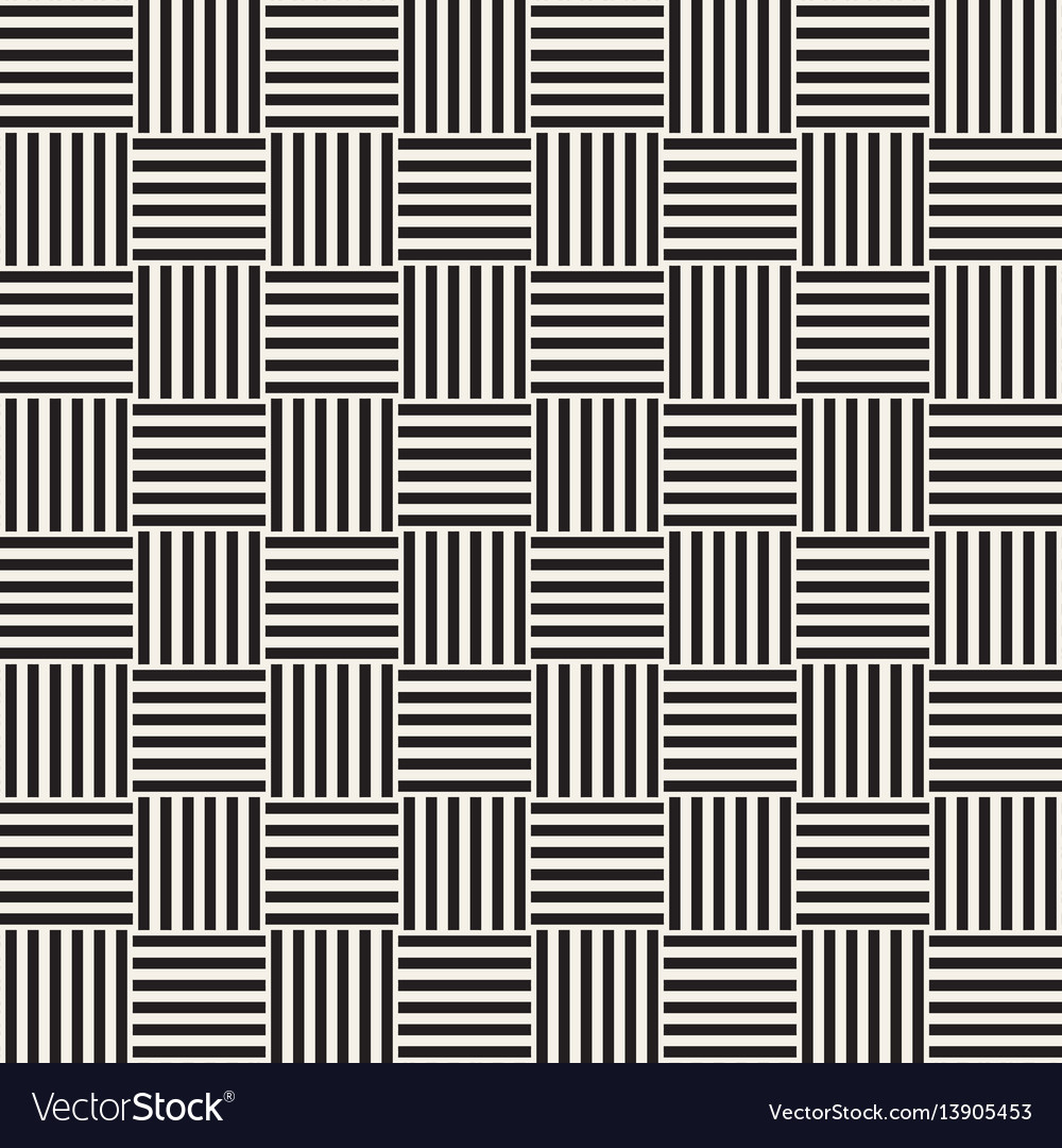 Repeating geometric stripes tiling