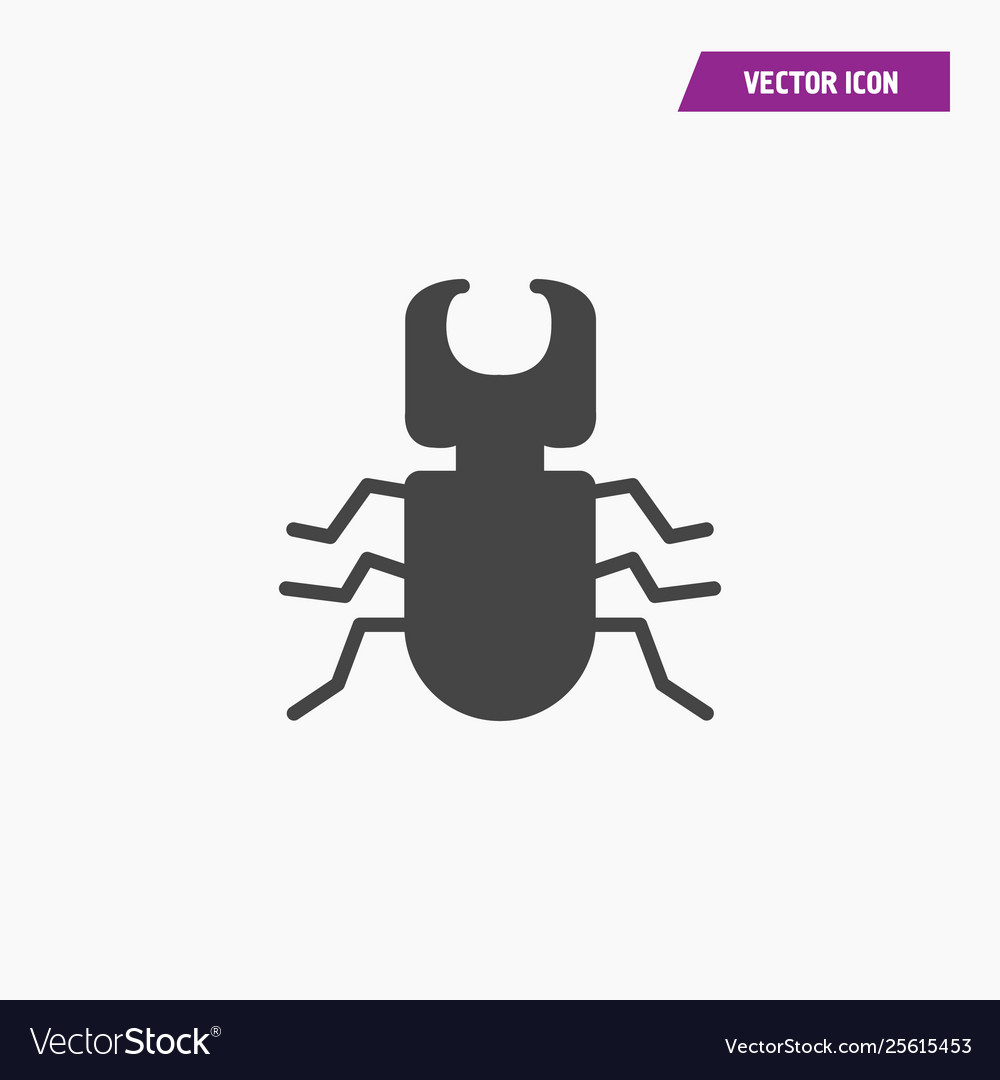 Software bug or program black art icon