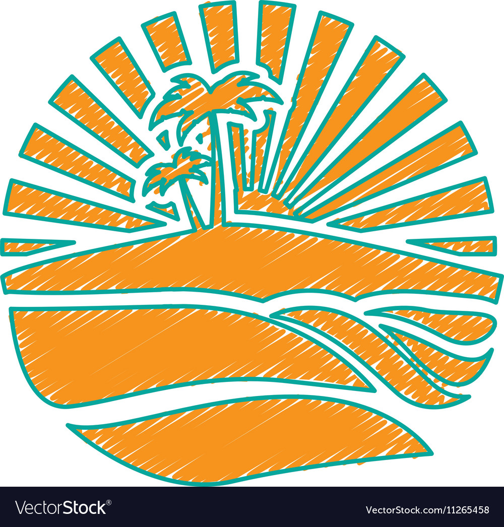 Abstract island icon image