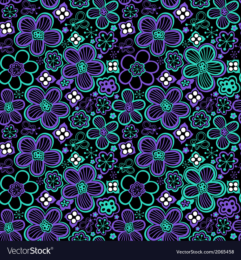 Floral seamless pattern