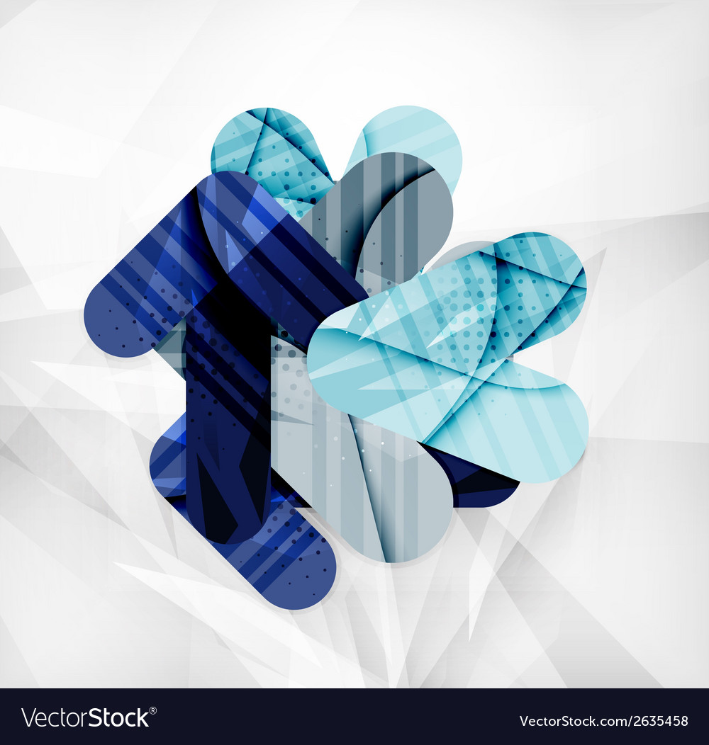 Modern web presentation design layout